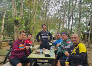 Foto bersama JCC Gowes Jelang Ramadhan 1446 H