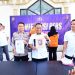 Direktur Reskrimsus Polda Jambi, Kombes Pol Taufik Nurmandia, saat konferensi pers Kamis (7/8/25)