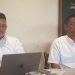 Kepala Kanwil II KPPU Wahyu Bekti Anggoro (Kanan) saat memberikan keterangan terkait tender stadion Swarnabumi