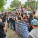 Aksi tutup mulut penghalangan kerja jurnalistik