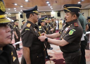 Sugeng Hariadi yang resmi menjabat sebagai Kajati Jambi, menggantikan Hermon Dekristo