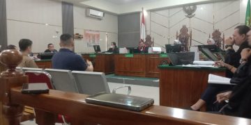 Bengawan Kamto memberikan keterangan dalam perkara kasus dugaan korupsi fasilitas kredit investasi dan modal kerja antara PT PAL dan Bank BNI