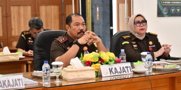 Kajati Jambi Sugeng Hariadi mengikuti ekspose Restorative Justice melalui video conference