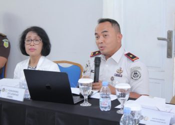 PEMBAGIAN PERAN : Kanwil Ditjenpas Jambi menggelar FGD Penyusunan Pedoman Pelaksanaan Pidana Kerja Sosial di Aula Kanwil Ditjenpas Jambi, sebagai langkah awal implementasi pidana kerja sosial di Provinsi Jambi