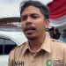 Ketua Bidang Advokasi Walhi Jambi, Eko Wahyudi, memberikan keterangan terkait rencana jalan khusus dan stokpile batubara