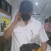 DIPERIKSA : Varial Adi Putra diam seribu bahasa usai diperiksa