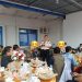 COFFE MORNING : Kepala Lapas Kelas IIA Jambi, Syahroni Ali, bersama jajaran dan insan pers saat kegiatan coffee morning di Kota Jambi