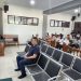VONIS : Bengawan Kanto duduk di kursi pesakitan Pengadilan Tipikor Jambi sembari mendengarkan putusan majelis Hakim