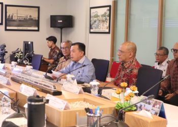 Gubernur Jambi Al Haris saat melakukan audiensi di Kementerian Perhubungan