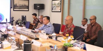 Gubernur Jambi Al Haris saat melakukan audiensi di Kementerian Perhubungan