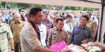 Gubernur Jambi Al Haris saat mendampingi kunjungan kerja Wakil Menteri Pertanian Republik Indonesia Sudaryono