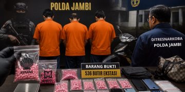 Pejabat Ditjenpas Jambi dan dua rekannya jadi tersangka kasus narkotika